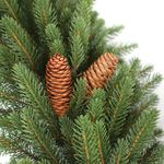 Хвойная гирлянда с шишками "Pine" литая хвоя