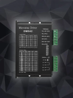Драйвер шагового двигателя DM542, 20-50В, 4,2А / Микрошаговый привод для 42 57 шаговых двигателей Nema17 Nema23 напряжение питания