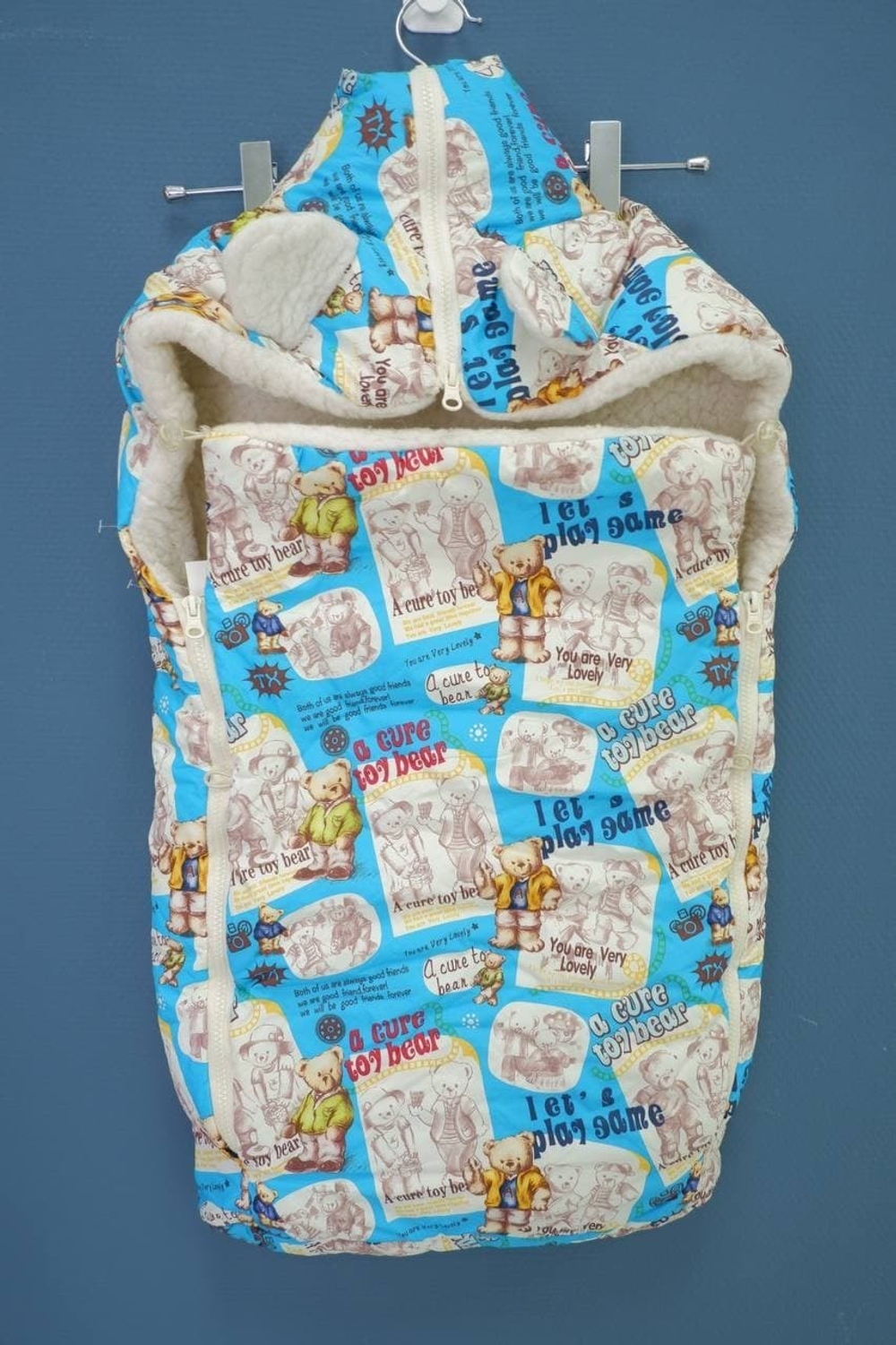 Конверт зимний на 0-3 месяца