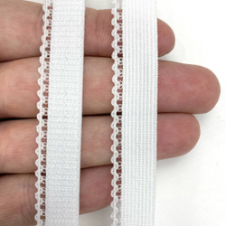 Отделочная резинка становая белая 13 мм