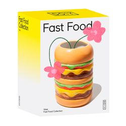 Ваза для цветов Fast Food, Burger, 18 см