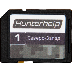 Карта памяти для электронных манков Hunterhelp, Фонотека № 1(Северо-запад), 2(Сибирь), 3 (Юг)