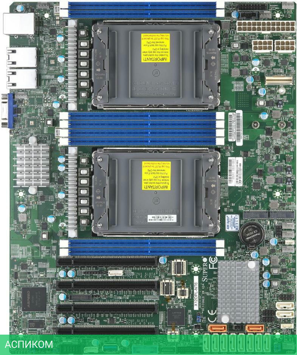 Материнская плата SuperMicro MBD-X12DPL-NT6-B