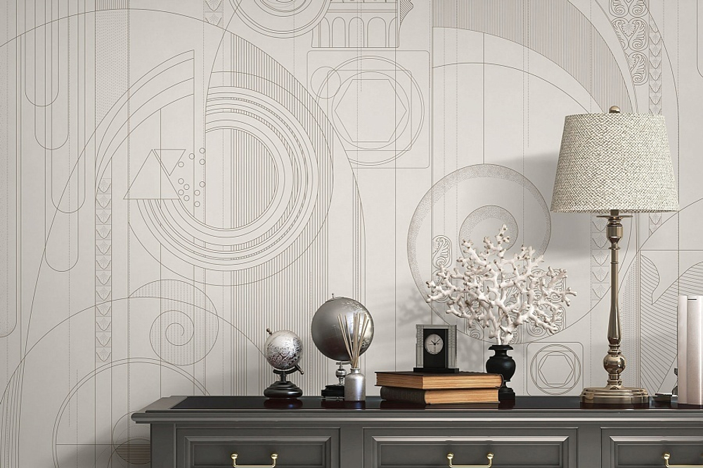 Обои и панно Affresco, коллекция  Line Art