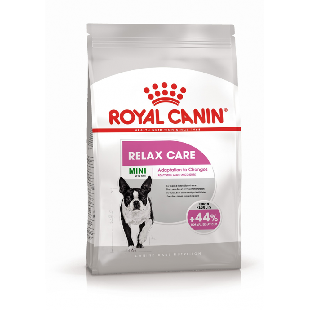 Royal Canin Mini Relax Care Корм сухой для взрослых собак мелких размеров подверженных стрессу 1 кг