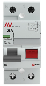 УЗО  EKF rccb-2-25-300-ac-av