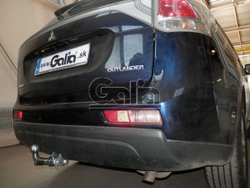 Фаркоп оцинкованный Galia M126A для Mitsubishi Outlander 2012-(паспорт и сертификат в комплекте)(без электрики)