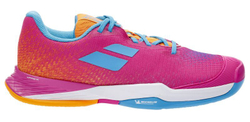 детские Кроссовки теннисные Babolat Jet Match 3 Clay Junior - hot pink
