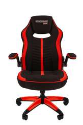 Кресло Chairman   game 19 Россия ткань черн./красн. н.п.