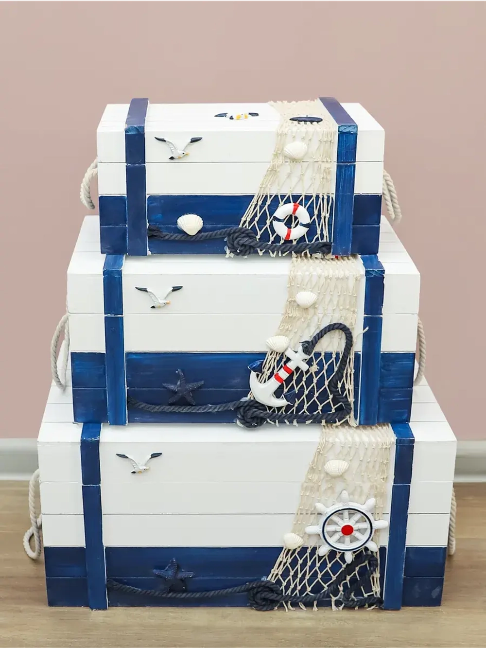 Ящики для хранения вещей 3 шт