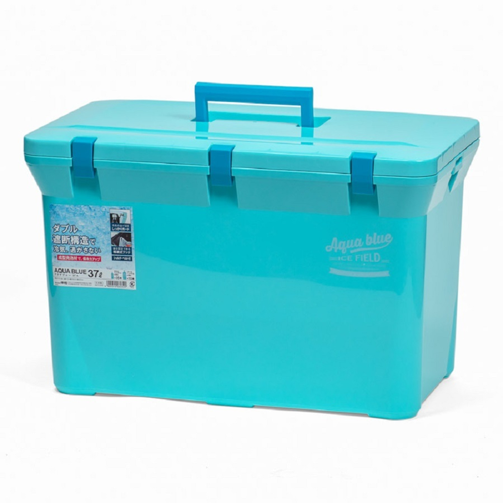 Термобокс SHINWA Aqua Blue 37A, 37 литров, синий