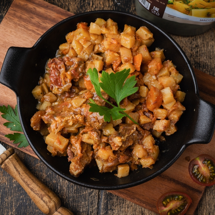 Картофель с говядиной Кронидов