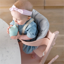 Пластиковая вставка Stokke Baby Set для стульчика Tripp Trapp Serene Pink, розовый
