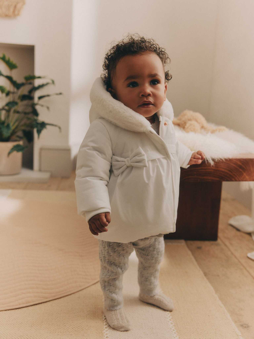 Куртка для девочки Next K91-432, Белый