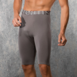 Мужские трусы-боксеры длиной до колена Doreanse High-Rise Biker (Размер: XXL) (Цвет: серый)