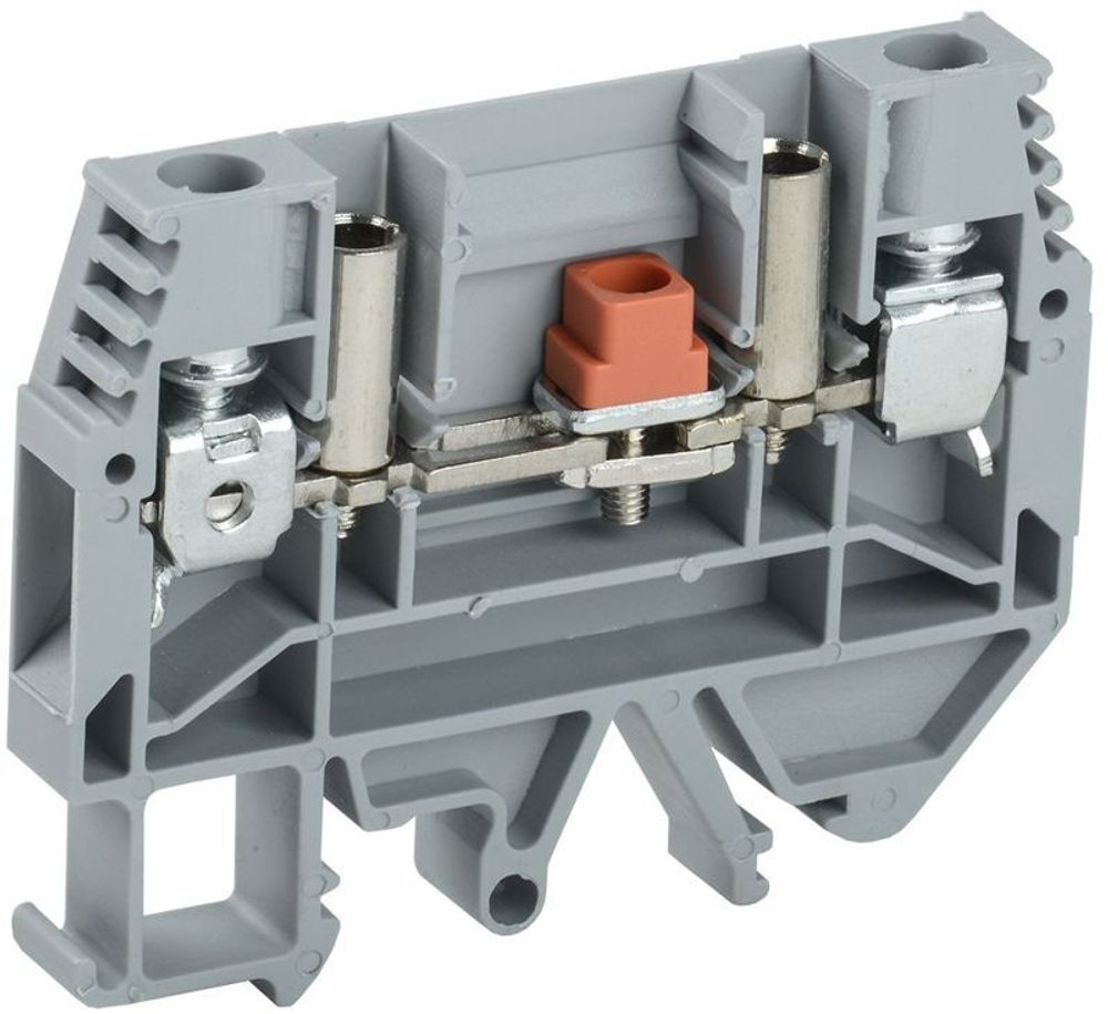 Клемма винтовая КВИ-6-И измерительная 6кв.мм сер. IEK YZN30-006S-K03 Клемма винтовая КВИ-6-И измерительная 6кв.мм сер. IEK YZN30-006S-K03