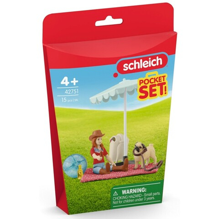 Schleich Конный клуб - Дневная поездка на озеро с Ханной 42751