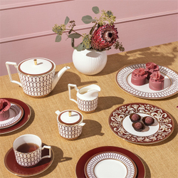 Wedgwood Чашка для эспрессо Renaissance Red 70 мл с блюдцем 1058816