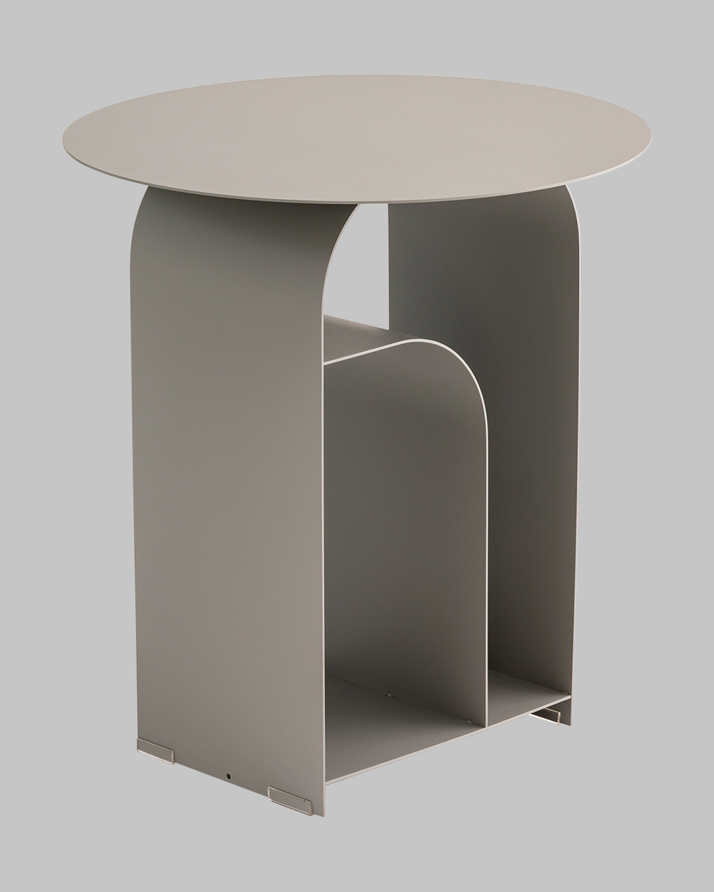 Журнальный столик Arwel металл темно-серый