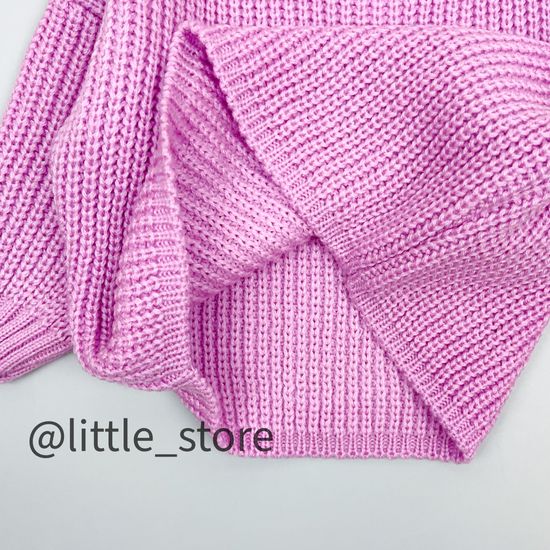 Джемпер вязаный, Сиреневый