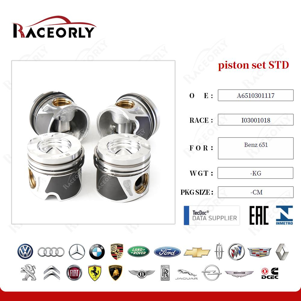 Поршни комплект STD Mercedes-Benz OM651