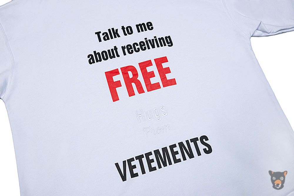 Худи Vetements "Sign"