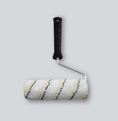 Валик Микрофибра Желто-корич  пол.  180мм, d42мм, d6мм,  ворс9мм Black Edition Termofusion/580-4180