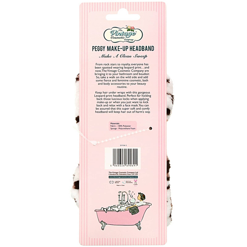 The Vintage Cosmetic Company, Повязка на голову для макияжа, Peggy, 1 шт.