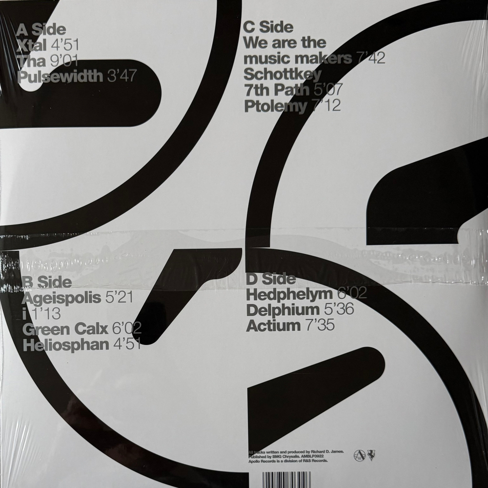 Виниловая пластинка Aphex Twin ‎– Selected Ambient Works 85-92 2LP