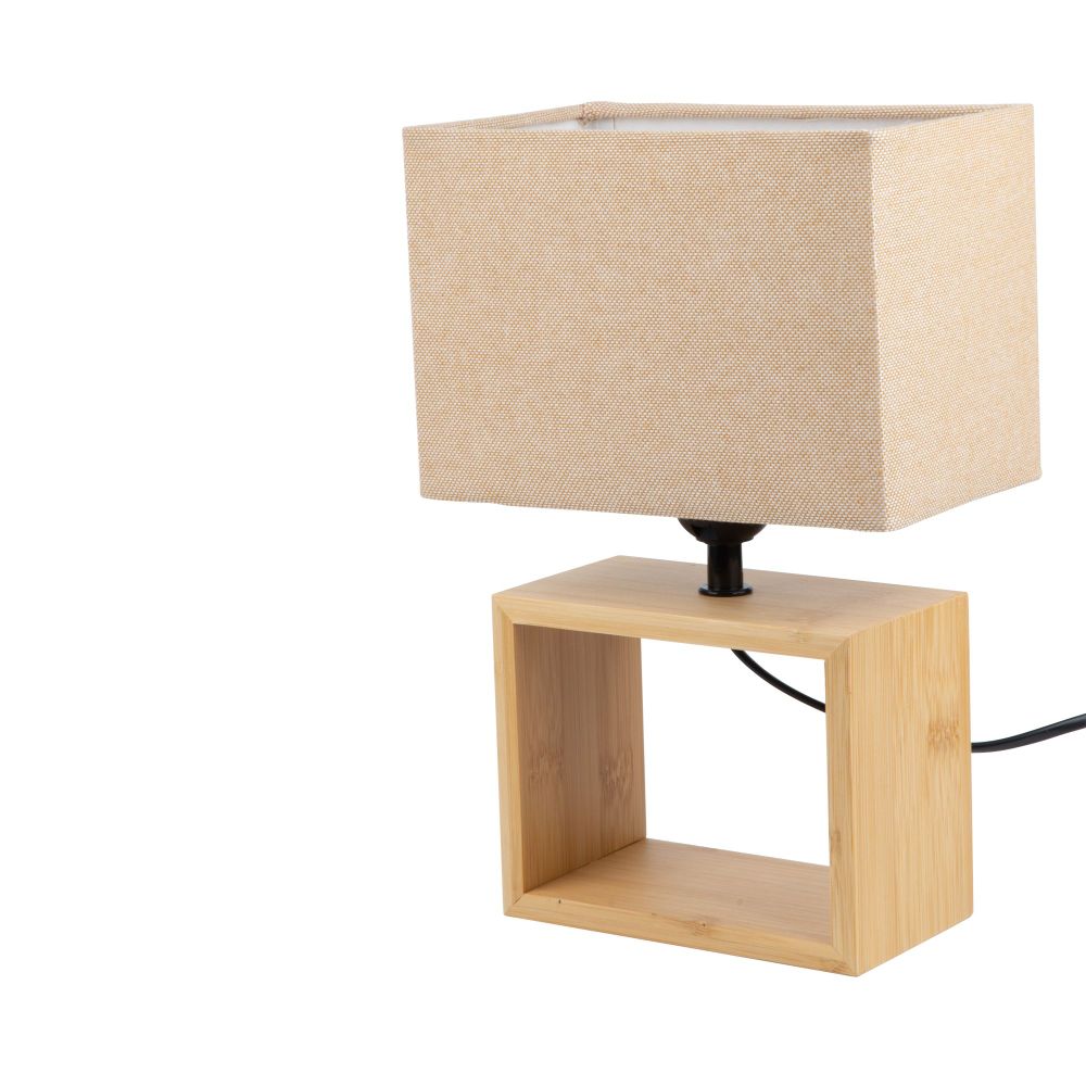 UML-B401 E27 LIGHT GREY-WOOD Светильник настольный декоративный под лампу Е27. 40W. Механический выключатель. Светло-серый. ТМ Uniel