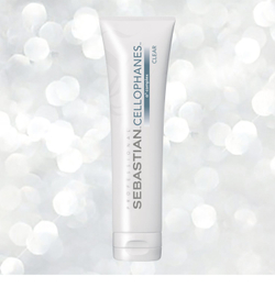 Sebastian Professional Cellophanes - маска, возвращающая блеск окрашенным волосам /  Clear 300  ml  / GTIN 4015600432607