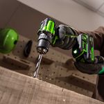 Дрель-шуруповерт акк. Greenworks DD560, 24V, б/щет, 30/60 Нм,13мм, Anti-kickback,1х4Ач,ЗУ,кор (3708407CUB)