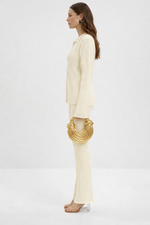 Кардиган в рубчик