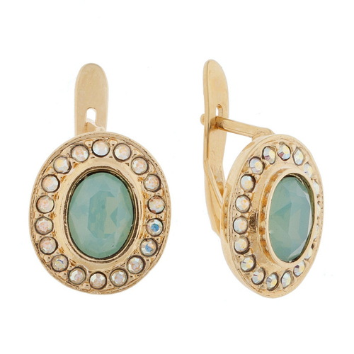 "Навогеро" серьги из коллекции "Murano" от Jenavi с английским замком