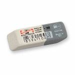 Ластик KOH-I-NOOR 6541/80 каучук 42х14х8 мм серо-белый комбин. скошенный