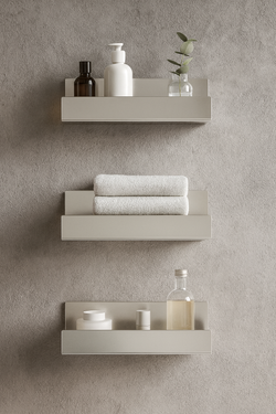 Полка для душа STWORKI Стокгольм S36375CR подвесная, глянцевый хром