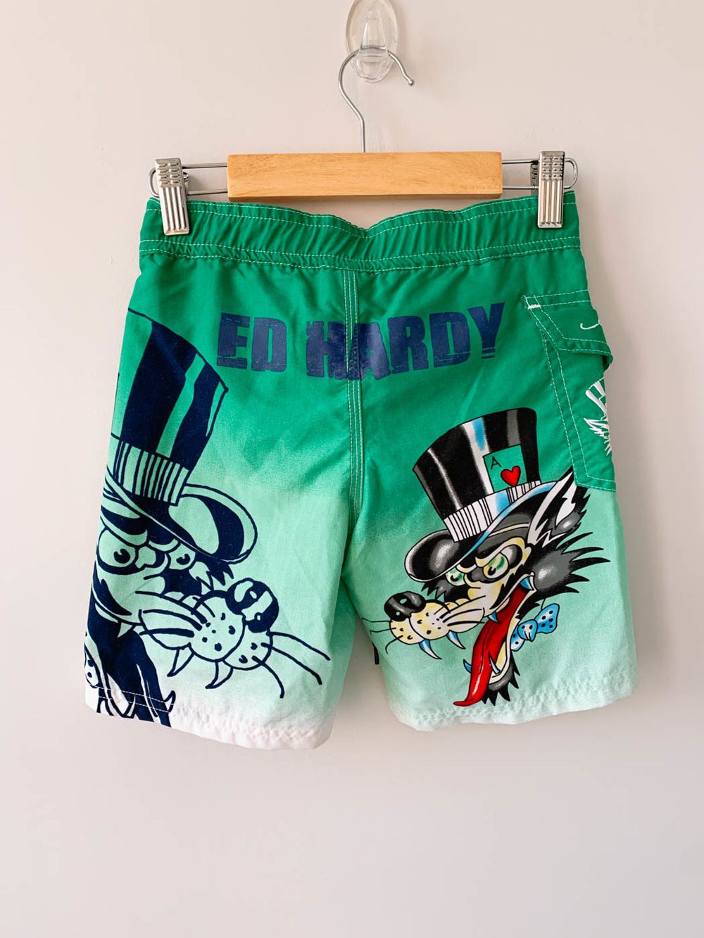 Шорты-плавки Ed Hardy