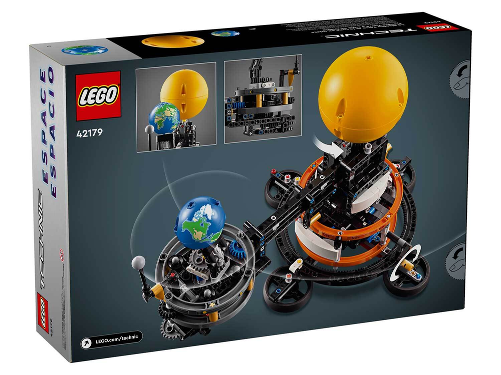 LEGO Technic 42179 Планета Земля и Луна на орбите — познавательный конструктор