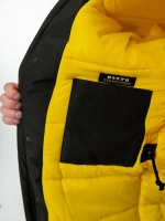 Куртка зимняя удлиненная с капюшоном