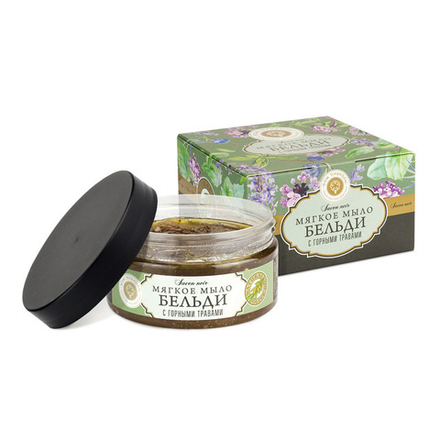 Мягкое мыло Бельди С горными травами, 200 г (5,14 б)