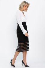 Юбка карандаш Фернандель (черная) Ю14744-10М LT Collection