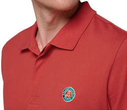 Мужское теннисное поло Roland Garros Basic Islande - грунт