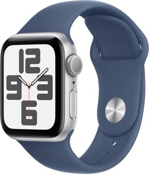 Умные часы Apple Watch SE 2 (2024) 40mm Aluminium Case, Sport Band (Серебристый) M/L