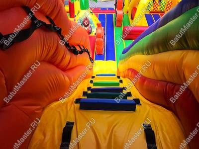 Коммерческий надувной батут Сафари-Тигр с принт печатью