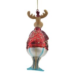 GAEM Украшение новогоднее "Олень", L8 W5 H14 см