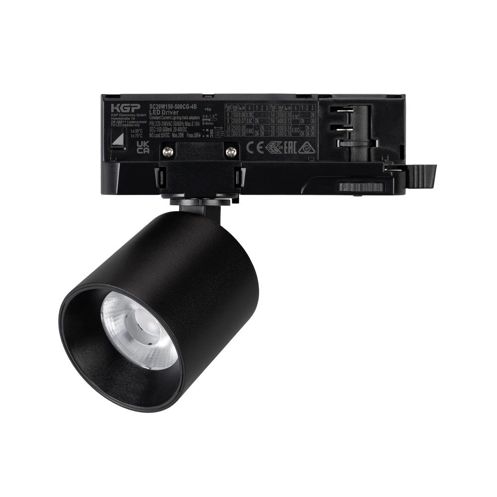 Светильник LGD-DYKE-4TR-R60-8W Warm3000 (BK, 38 deg, 230V) (Arlight, IP20 Металл, 5 лет) 052276