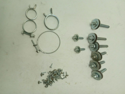 ZWS2101 кт9 Крепеж, хомуты для стиральной машины Zanussi б/у