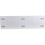 Радиатор панельный профильный ROMMER Compact тип 22 - 500x1700 мм (подкл.боковое, белый)