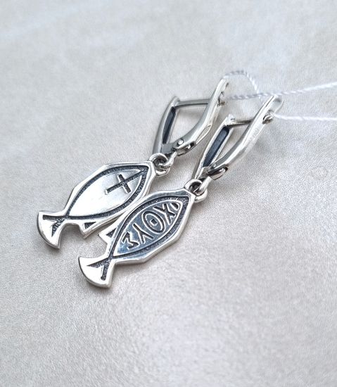 Серьги. Ихтис.