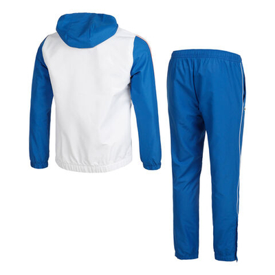 Мужские теннисные Костюмы Lacoste Tracksuit Men - White, Blue